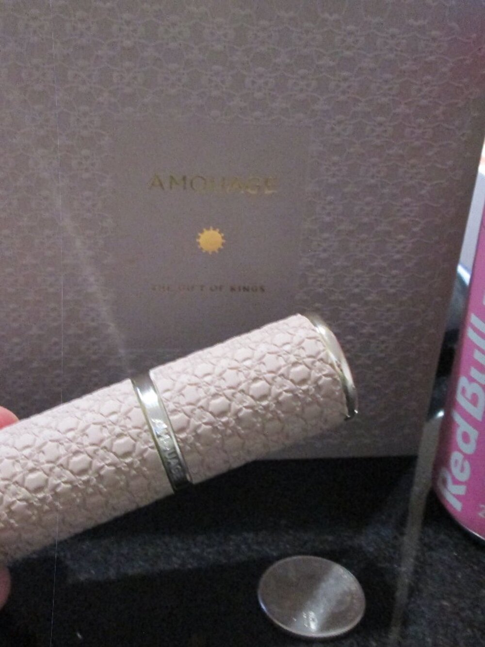 Absolutely Gorgeous Guidance 46 Amouage travel sprayer new sleek,cool,sexy!